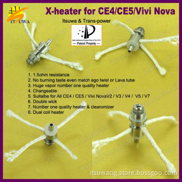 Vivi Nova Most Popular Double Coil X-Heater Long Warranty After Service Vivi Nova